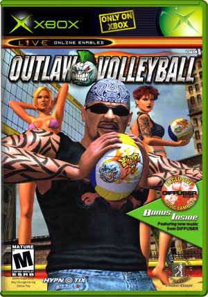 Outlaw Volleyball (USA) 2D Box Front